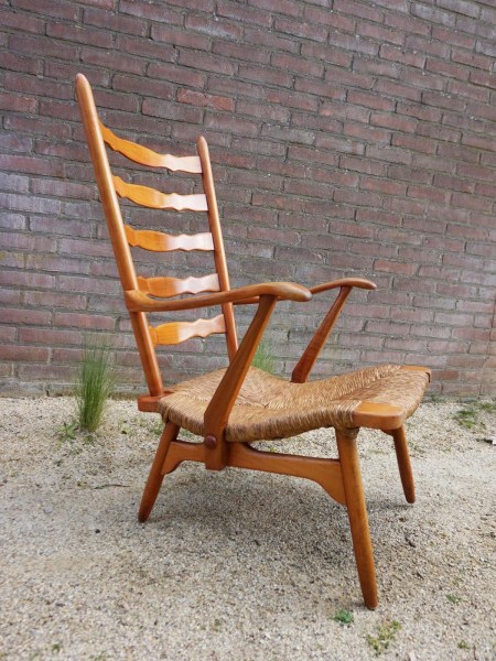 vintage-lounge-chair-armstoel-De Ster-Gelderland-Dutch-design-stoel-riet-rush-armchair-chair-Paolo-Buffa